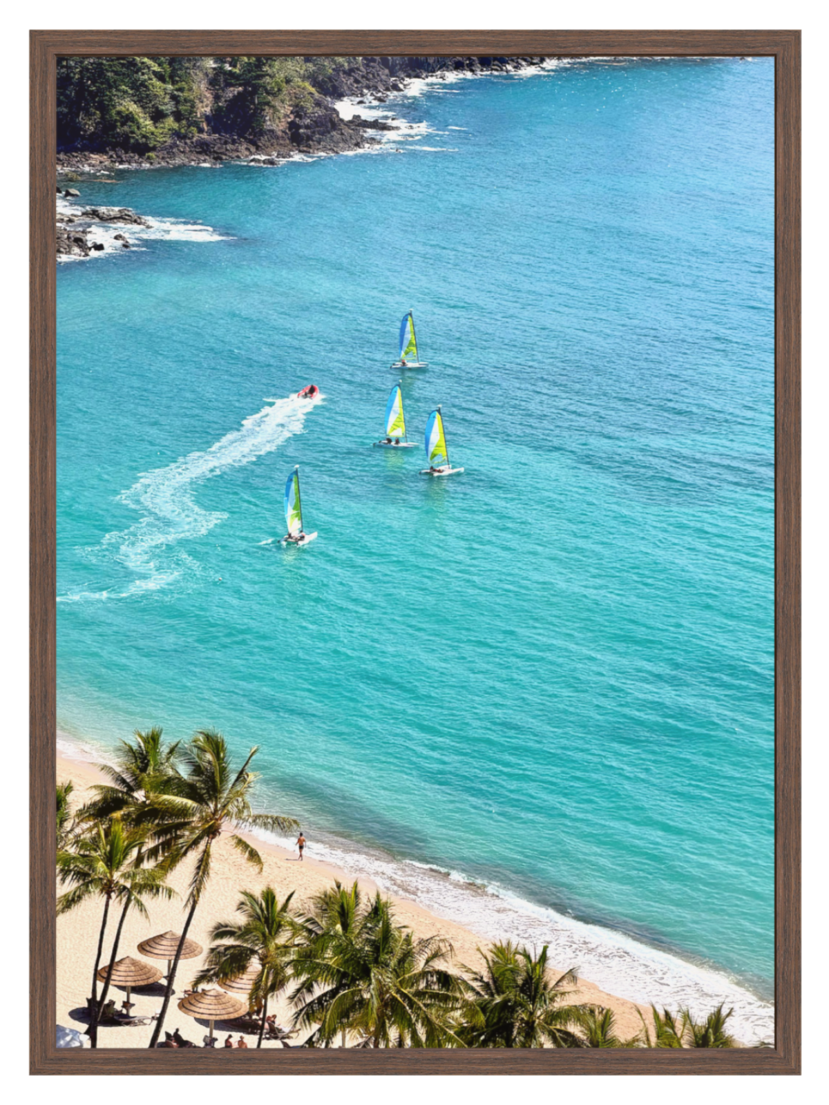 Catseye Beach choc frame