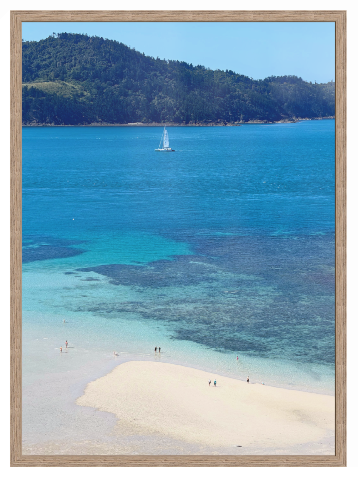 Catseye Beach Hamilton Island print hazel