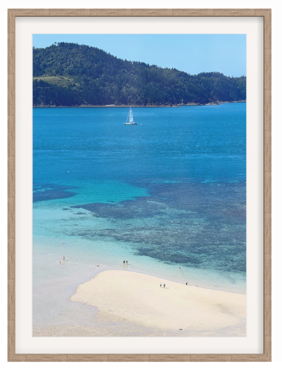 Catseye Beach Hamilton Island print hazel