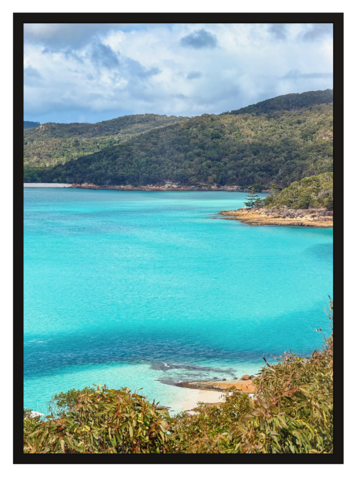 Hill Inlet Lookout black frame
