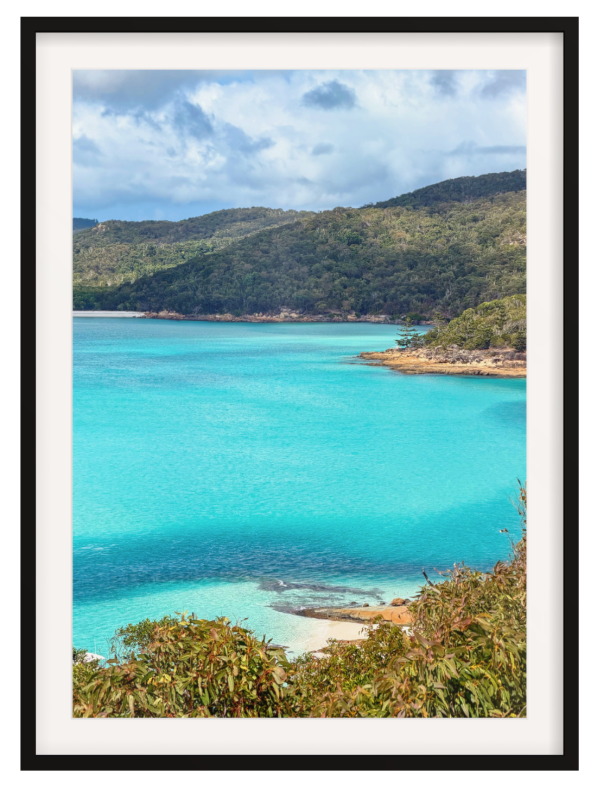 Hill Inlet Lookout black frame