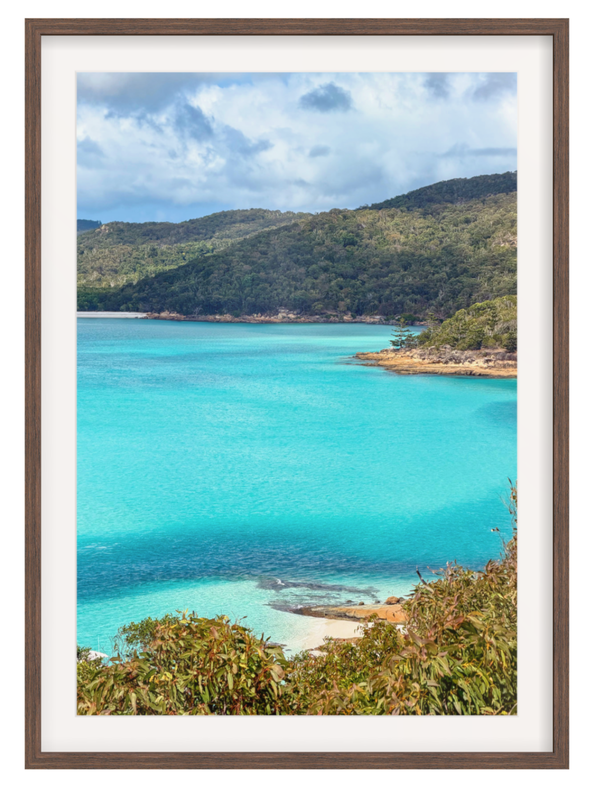 Hill Inlet Lookout choc frame