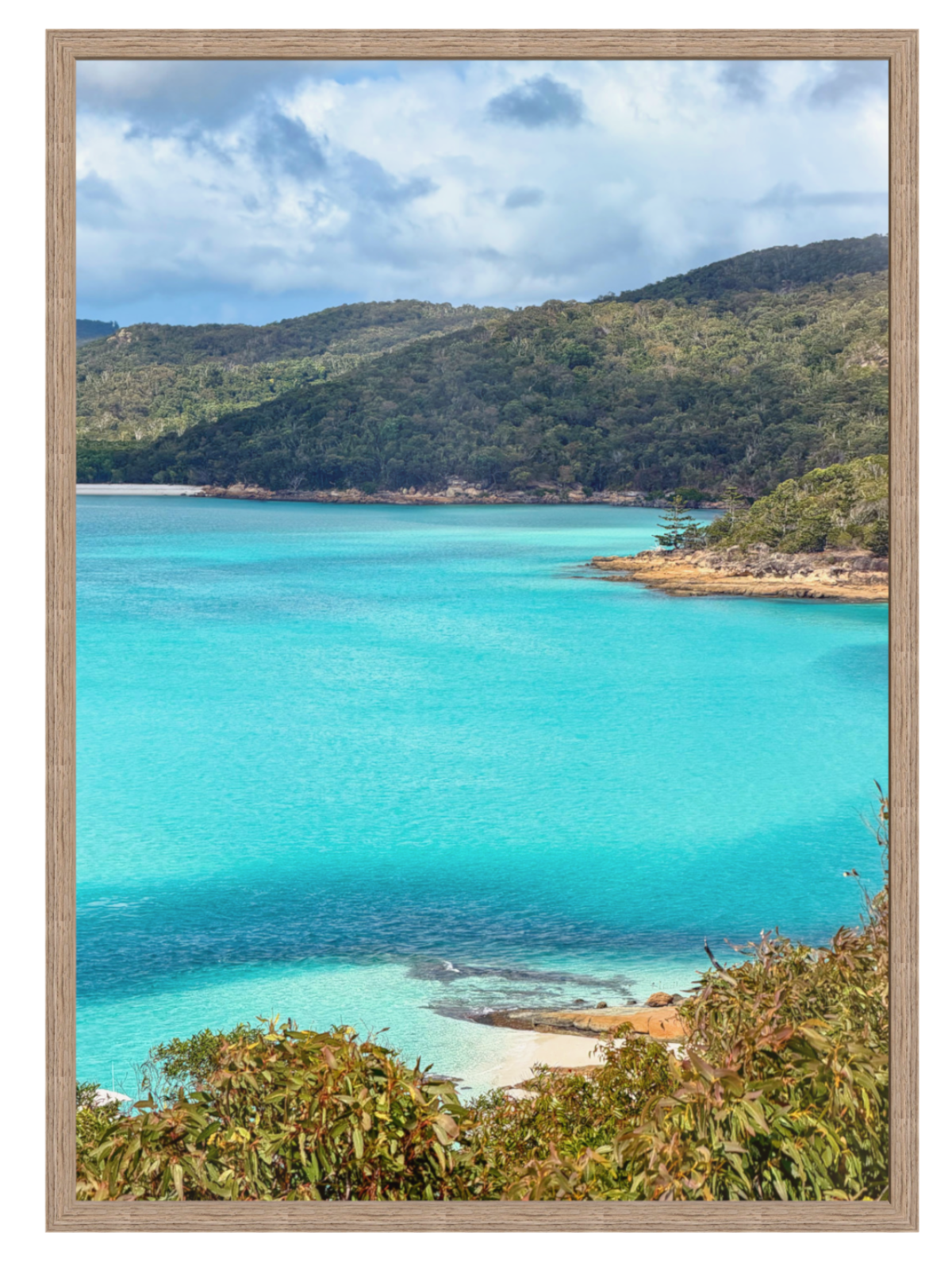 Hill Inlet Lookout hazel frame