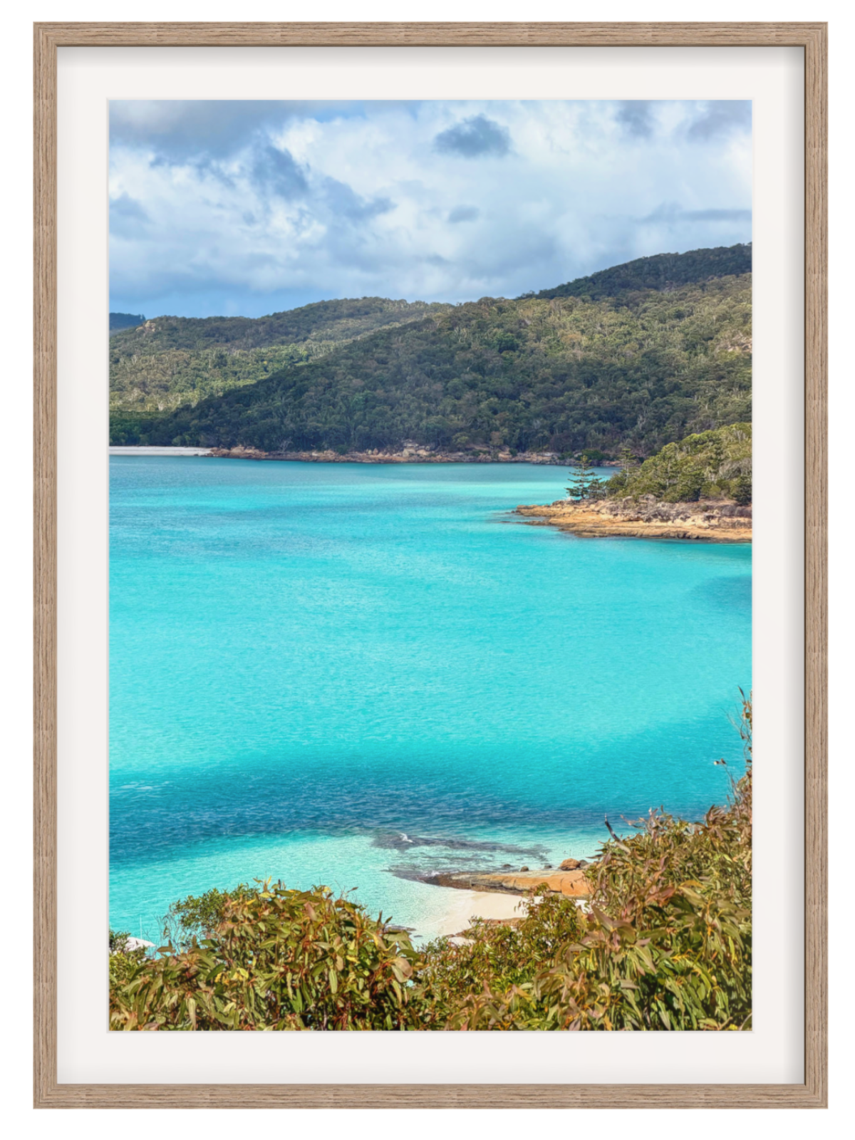 Hill Inlet Lookout hazel frame