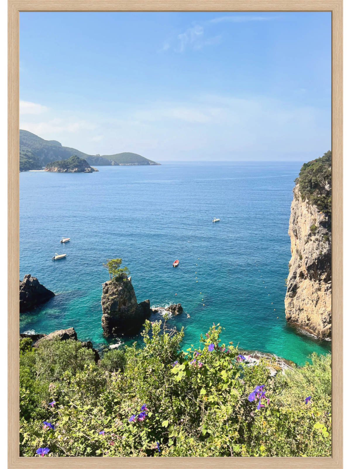cliffs blue ocean 
