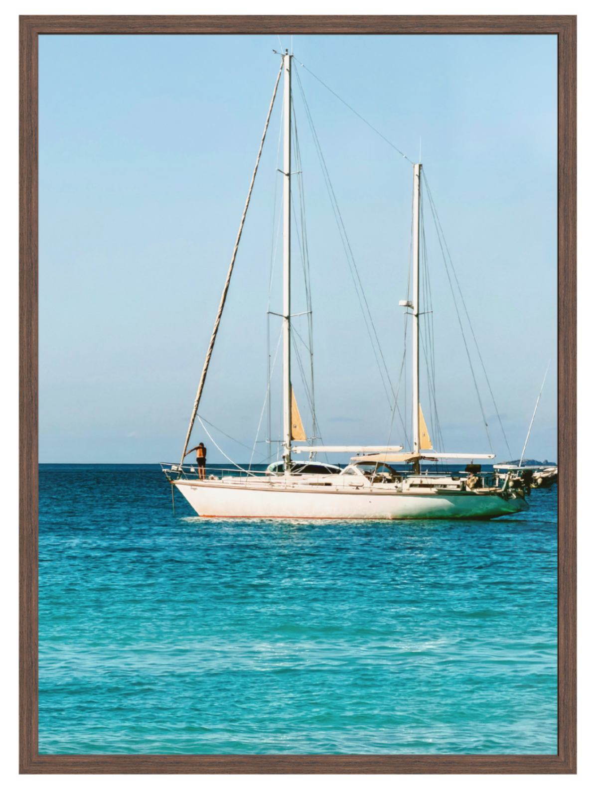Sailing Whitsundays choc frame