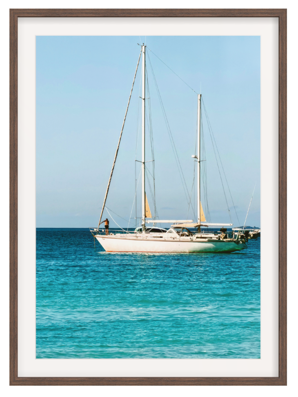Sailing Whitsundays choc frame