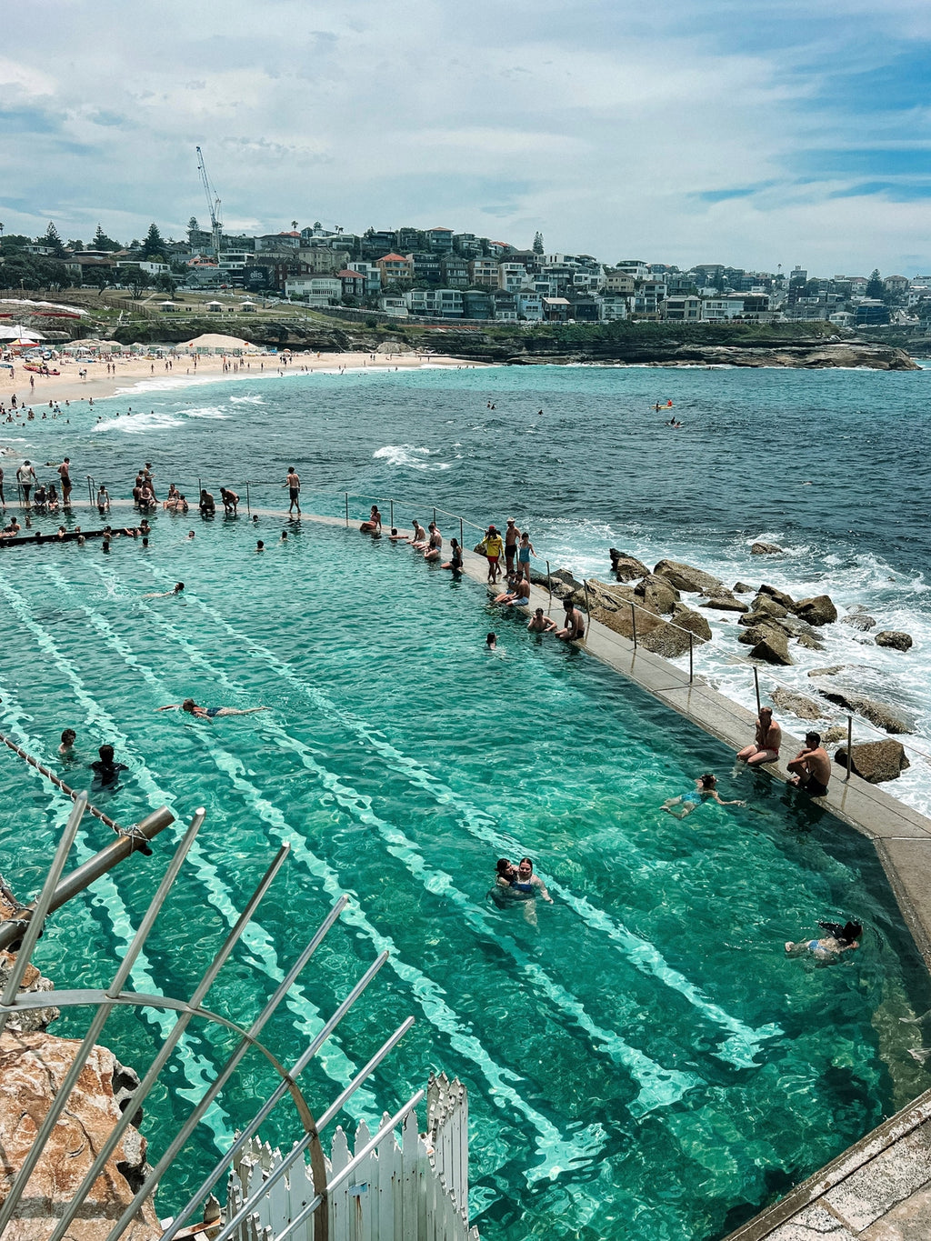 Unframed Bronte Ocean Baths photograph Sydney Australia